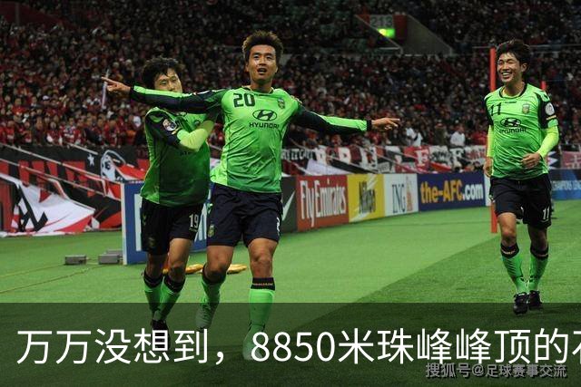 万万没想到，8850米珠峰峰顶的石头，竟然来自4亿年前的海底！