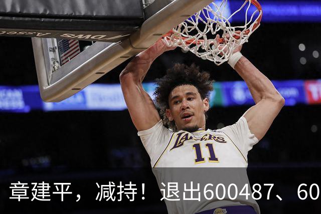 章建平，减持！退出600487、603618前10大股东！